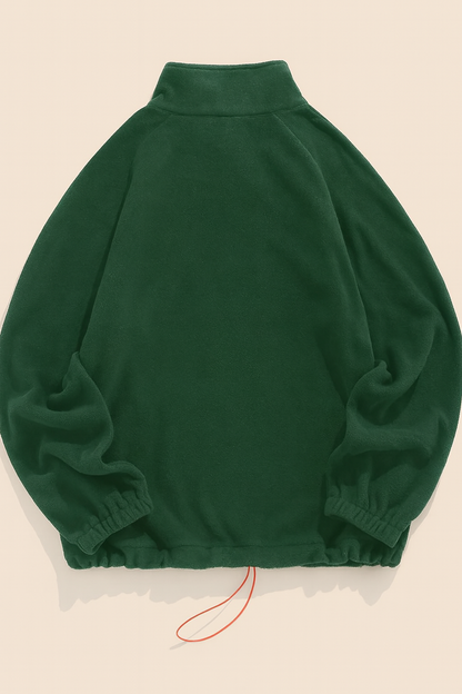 FLEECIAS™ Unisex Fleece Turtleneck Hoodie — Luxe Edit